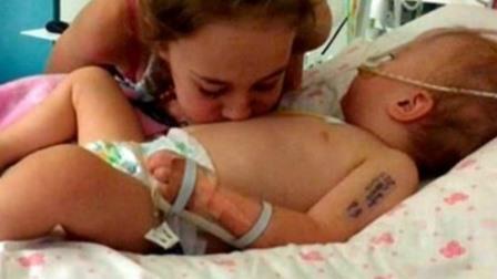 Hun lager «prompelyder» på sin døende lillesøsters mage – da skjer det et mirakel!