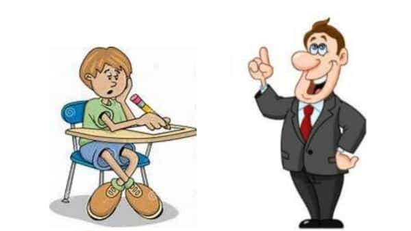 Læreren spør eleven hva han vet om god oppførsel og etikette – svaret er til å knekke av latter av!