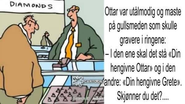 Gullsmeden mister tålmodigheten med den krevende kunden – men resultatet? … Haha!