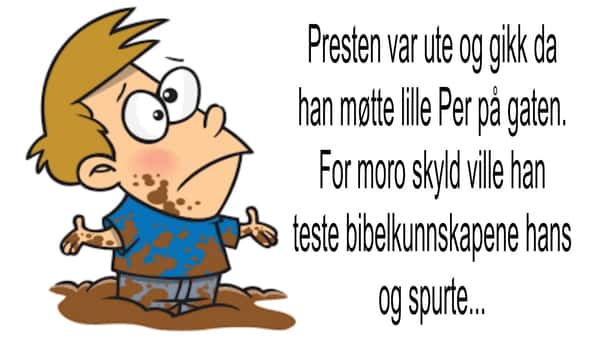 Lille Per vil ikke ha skylda for noe han ikke har gjort, og han får god støtte i bygda!