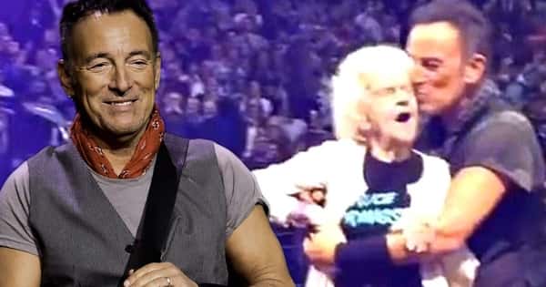 91-åringen er superfan av Springsteen – endelig får hun danse med The Boss!