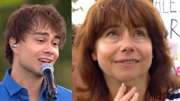 Alexander Rybak rører mamma til tårer når han hyller henne fra scenen!