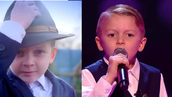 7-åringen elsker country, og sjarmerer alle senk med John Denvers udødelige klassiker!