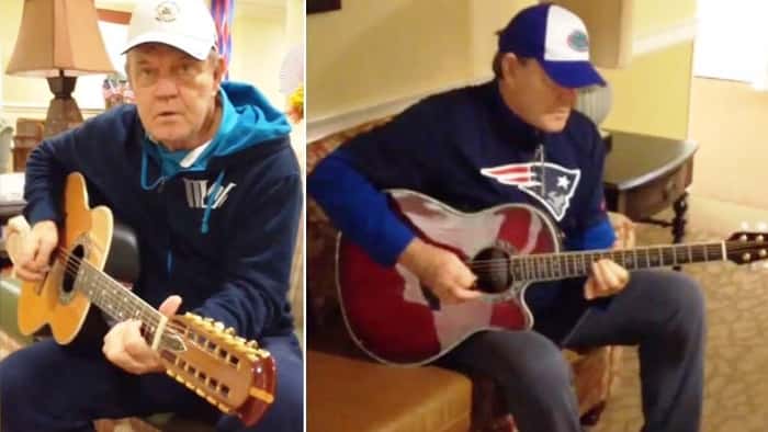 Datteren ga Glen Campbells en gitar da han led av alvorlig Alzheimers, fordi hun vil vise verden dette!